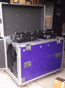 2  NON WORKING  Varilite VL3500 Wash Lights with NEW CASE           MORE PHOTOS!