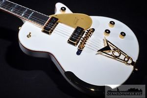 GRETSCH WHITE PENGUIN GUITAR G6134  HARDSHELL INCLUDED