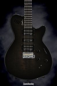 Godin xtSA - Trans Black (Demo xtSA, Trans Black) (Open Box)