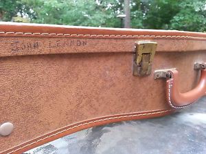 Vintage BULWIN Guitar case JOHN LENNON SIGNED!!! 36" Beatles