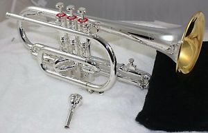 1948 SILVER LOS ANGELES OLDS AMBASSADOR CORNET, ALL VALVES MATCH SERIAL NUMBER