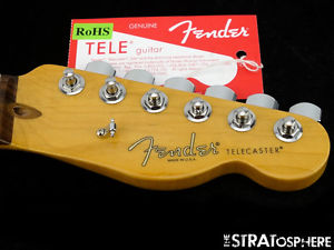 Fender American Standard Telecaster Tele NECK & TUNERS USA Limited FIGURED Nitro
