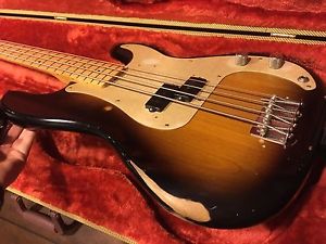 Fender Road Worn '50s Precision Bass Guitar 2-color Sunburst w/HSC
