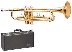 YAMAHA YTR-2330 Bb Trumpet with Hard Case and mouthpiece From Japan EMS Express