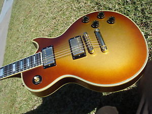 1981 Gibson Les Paul Custom Goldburst Vintage Tim Shaw Humbuckers