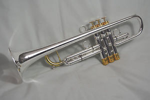 2007 CONN VINTAGE ONE MODEL 1BSSP-46 ~ PRO Bb TRUMPET~ RARE STERLING SILVER BELL