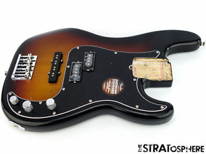LOADED 2016 Fender American Standard P J BASS BODY Guitar, 3 Color Sunburst SALE