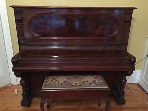 Antique G.Schwechten Upright Piano