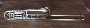 BACH OMEGA TENOR F ATTACHMENT TROMBONE - EXC. CONDITON - FREE SHIP IN USA ONLY