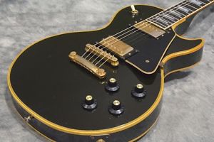 Gibson made 1974 Les Paul Custom Ebony Electric Free Shipping