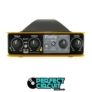 Radial Engineering Firefly Tube Direct DI Box INTERFACE NEW - PERFECT CIRCUIT