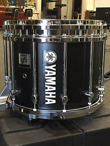 Yamaha SFZ Marching Snare Black With Chrome, Cover, Case, Bag, Carrier Included