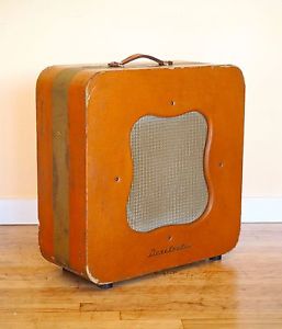 1950s Danelectro Challenger Series C Vintage 1x15 Tube Amp Vibravox 6V6 w/ftsw