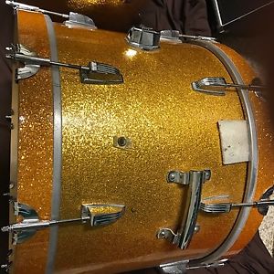 LUDWIG Classic Golden  SPARKLE  Anni 60'  batteria drum set kit vintage
