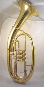 San Carlo SBH-03 Euphonium Bb Flat French Horn Two Mouth Pieces Yamaha RARE MINT