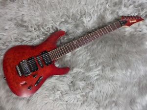 Ibanez S5470BW RVF 2008 Red Mahogany Body S Model Used Electric Guitar Japan F/S