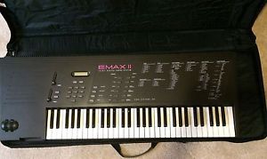 Emu Emax II Sampling Keyboard 8meg w/Internal HD, Foot Pedal, ROM Library & Case