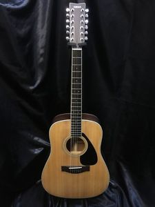 YAMAHA DW-4-12 USED Western Jumbo type Acoustic Guitar 12-string F/S from JAPAN