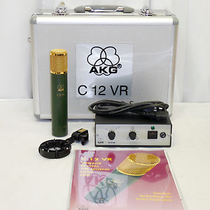 AKG C12 VR Reference Tube Condenser Microphone C-12VR Legendary Tube Sound MINT