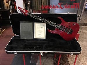 2002 Ibanez RG8670 DR J-Custom Electric Guitar Ebony Fretboard