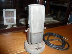 TOSHIBA TYPE B VINTAGE BIDIRECTIONAL RIBBON MICROPHONE MIC RCA 44BX CLONE