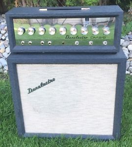 Vintage Danelectro DM25 60s Piggyback Tube Amp GORGEOUS