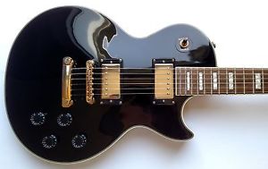 Epiphone Les Paul Custom Pro Electric Guitar Korea 2007 Ebony MIK w/HSC