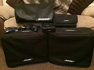 Bose B1 Bass Bins & Bose Packlite Amp