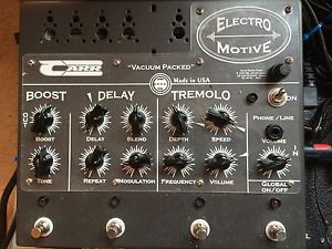 Carr Electro Motive Boutique Multi Tube Pedal Delay Tremolo Boost handwired rar!