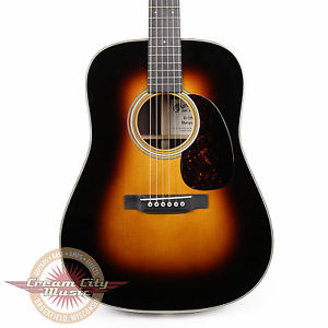 Used Martin D-28 Marquis Adirondack Spruce Acoustic Guitar in Sunburst