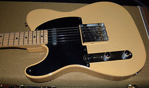 2015 Fender American Vintage 52 Telecaster Left Handed RARE Butterscotch Blonde