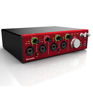 Focusrite Clarett 4Pre Thunderbolt-Audio-Interface