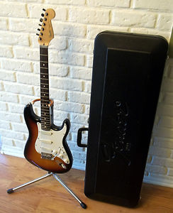 Fender Stratocaster Electric Guitar USA 1989-1990 W/Fender Case (One Cent Ship!)