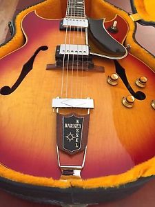 Vintage 1966 Vintage Barney Kessel guitar w/ OHSC, great condition! Take a look!
