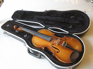 Rare 1963 Karl Hofner Viola w/Case & Glasser Bow