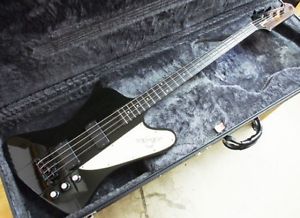 Gibson Thunderbird Black w/hard case Free shipping Bass Guiter From JAPAN #P120