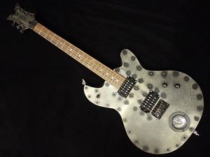 OLP MC SWAIN TIN TOP Silver w/soft case Free shipping Guiter From JAPAN #X883