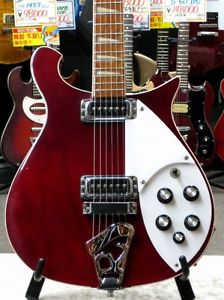 Rickenbacker 620 Burgundy Red w/soft case F/S Guitar Bass from Japan #E859
