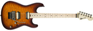 Charvel Pro Model San Dimas 1HH Floyd Rose Cutaway Electric Guitar Tobacco Burst