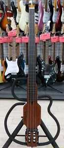 Used! Aria Sinsonido AS-691B/FL Silent Travel Electric Fretless Bass