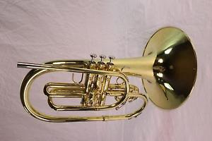 King 1121 Ultimate Marching Mellophone MINT! QuinnTheEskimo