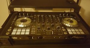 Pioneer DDJ-SX2, odyssey black label glide case, pro line xstand