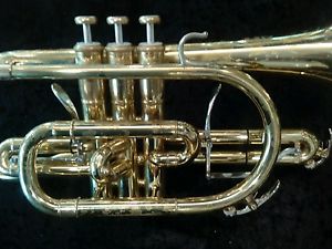 Yamaha YCR-6335H Maestro Bb Cornet (2 triggers)