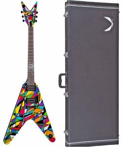Dean Guitars Michael Schenker Kaleidoscope V Electric Guitar with Hardshell Case