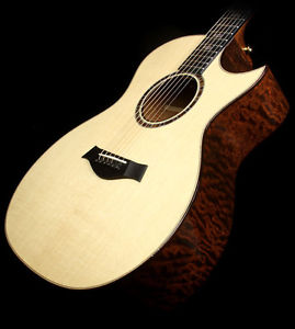 Taylor 514ce Limited Quilted Sapele Grand Auditorium Acoustic-Electric Guitar