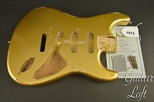 2015 Fender Custom Shop 1957 Stratocaster Relic Body, COA, Neckplate HLE Gold