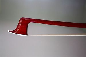 3 years old or more silver mounted pernambuco cello bow made by Valdecir