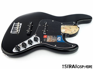 LOADED 2016 Fender American Elite Jazz BASS BODY American Guitar Black