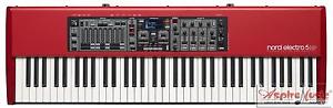 Nord Electro 5 HP 73-key Hammer-action Synthesizer Piano w/USB, MIDI, OLED *BRAN