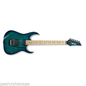 Ibanez RG Series RG652AHM Nebula Green Burst NGB NEW Guitar + FREE Hard Case!